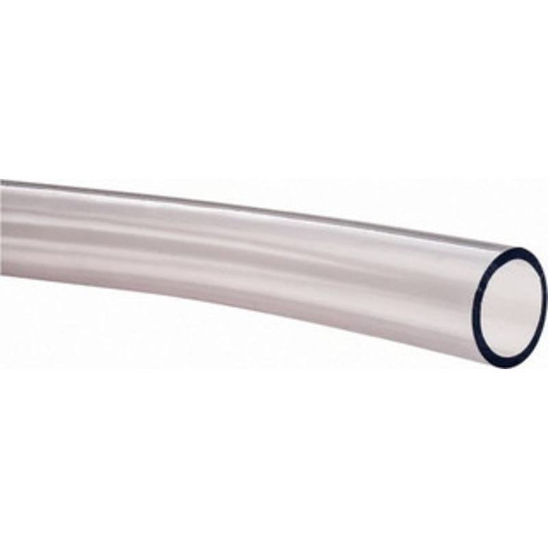 Made in USA 1 ID x 1-1/4 OD, 1/8 Wall Thickness, Cut to Length PVC Tube Clear, 28 Max psi, 68 Shore A Hardness SOF-064 – 79814687