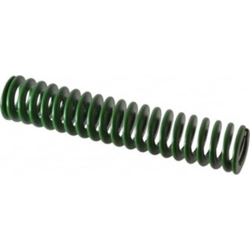 Associated Spring Raymond 25mm Hole Diam, 12.5mm Rod Diam, 5 Free Length, Green Die Spring 851.7 N Max Deflection, 51mm Max Deflection, Light Duty, Chromium Alloy Steel 203-520 – 67898809