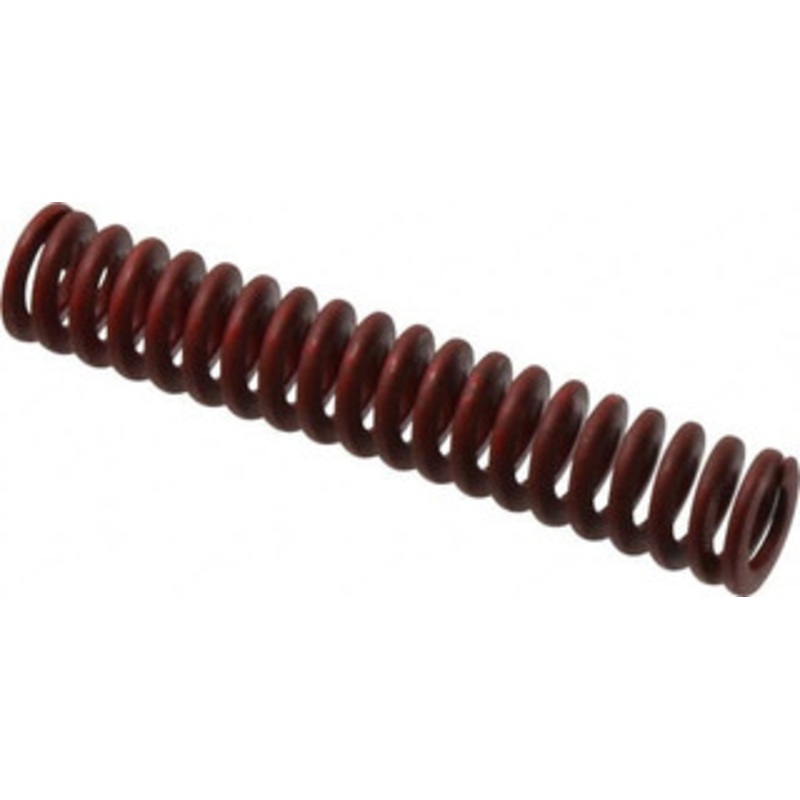 Associated Spring Raymond 3/4 Hole Diam, 3/8 Rod Diam, 4 Free Length, Red Die Spring 177.6 Lb Max Deflection, 1.48 Max Deflection, Medium Heavy Duty, Chromium Alloy Steel 104-416 – 07661655