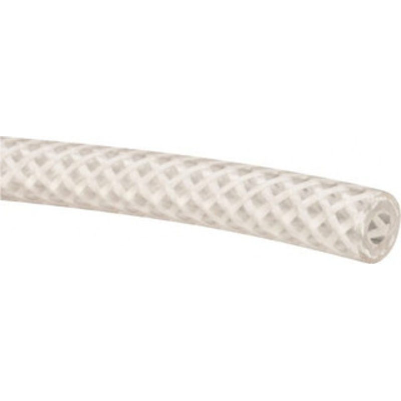 Made in USA 3/16 ID x 3/8 OD, 3/32 Wall Thickness, Cut to Length (100 ft. Standard Length) PVC Tube Clear, 248 Max psi, 80 Hardness 509458 – 48524508