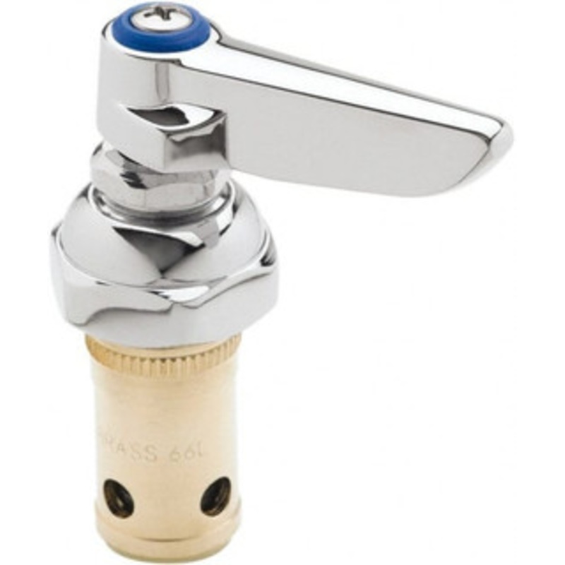 T&S Brass Left Hand Spindle, Faucet Stem and Cartridge For Use with Pre-Rinses and Svc. Sink Faucets 002711-40 – 32065047