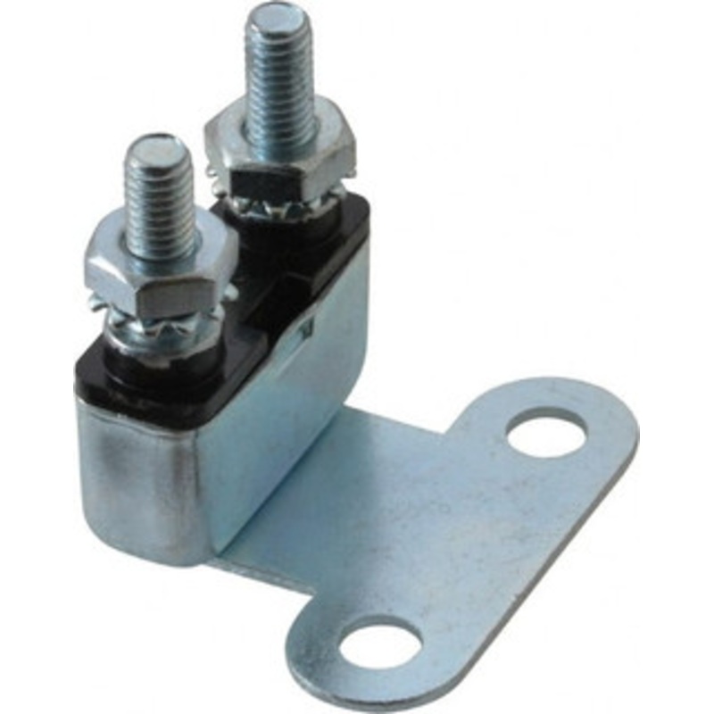 Value Collection 40 Amp Automotive Heavy Duty Stud Terminal Circuit Breaker Bracket Mount, 1.09 Long x 0.402 Wide 0.63 High CB129-40 – 65139735