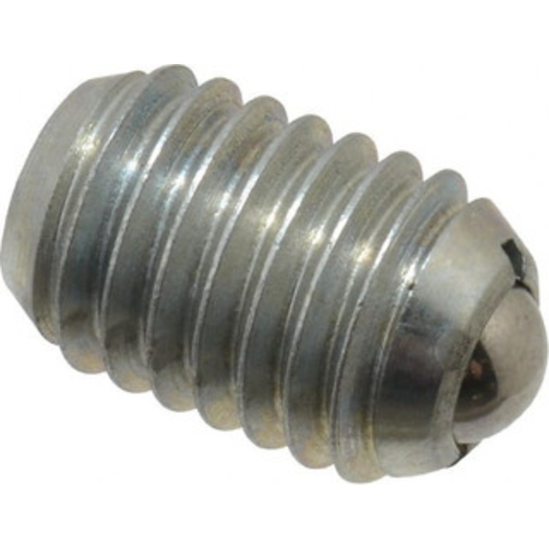 Vlier 1/2-13, 0.281 Ball Diam, 0.75 Body Length, 0.072 Max Ball Reach, Threaded Ball Plunger Steel Body, Steel Ball, 3 Lb Initial End Force, 6 Lb Final End Force BL60 – 62121363