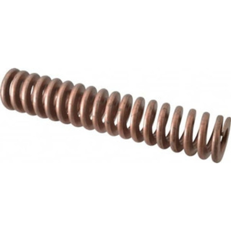 Associated Spring Raymond 2 Hole Diam, 1 Rod Diam, 10 Free Length, Gold Die Spring 1650 Lb Max Deflection, 3 Max Deflection, Heavy Duty, Chromium Alloy Steel 105-840 – 07663222
