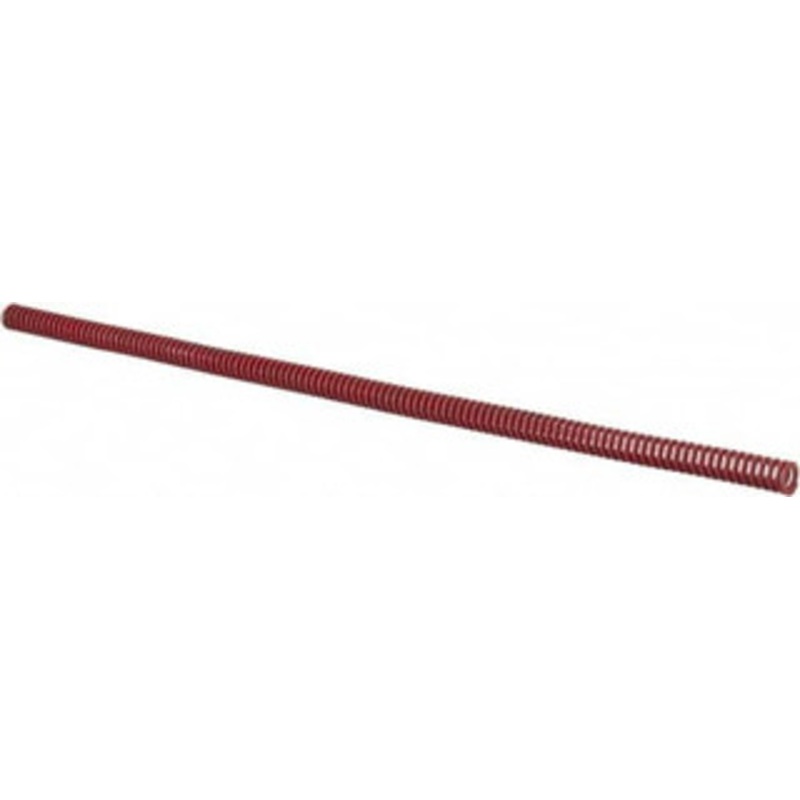 Associated Spring Raymond 3/8 Hole Diam, 3/16 Rod Diam, 12 Free Length, Red Die Spring 40 Lb Max Deflection, 4.44 Max Deflection, Medium Heavy Duty, Chromium Alloy Steel 104-148 – 07661374