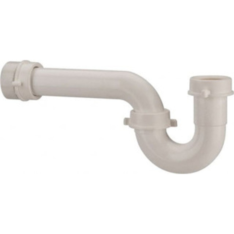 Federal Process 1-1/2 Outside Diameter, P Trap with Marvel Adapter White, PVC 802PVCBG – 82722943