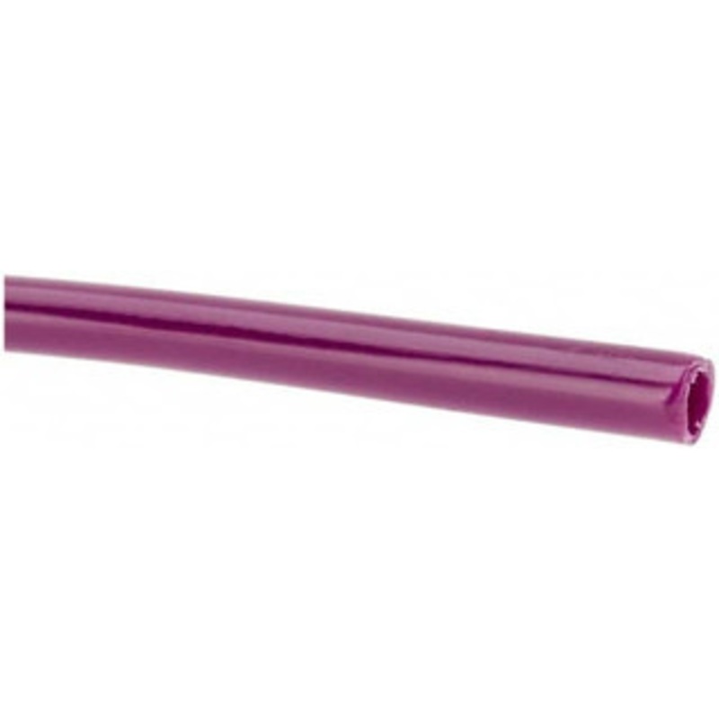 Made in USA 11/64 ID x 1/4 OD, 0.04 Wall Thickness, Cut to Length (100 ft. Standard Length) LLDPE Tube Purple, 205 Max psi, 44 Shore D Hardness 11058 – 74205352
