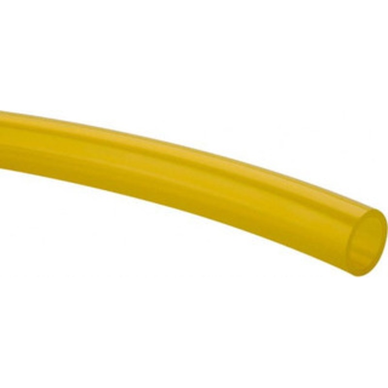 Made in USA 3/8 ID x 1/2 OD, 1/16 Wall Thickness, Cut to Length (50 ft. Standard Length) Tygon Tube Yellow, 21 Max psi, 57 Hardness 509400 – 48520217