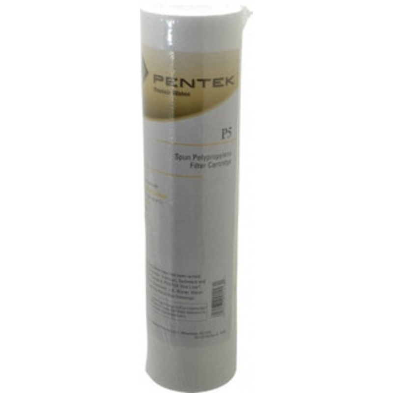Pentair 2-3/8 OD, 5, Polypropylene Spun Bonded Cartridge Filter 9-7/8 Long, Reduces Sediments 155014-43 – 37023009