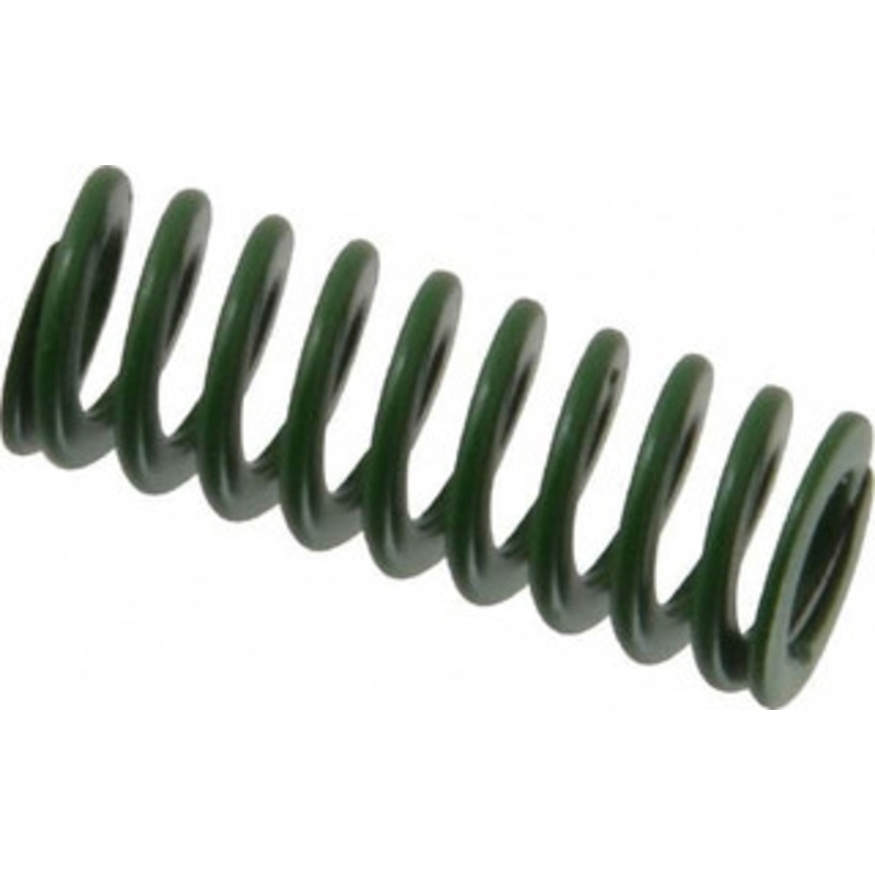 Associated Spring Raymond 10mm Hole Diam, 5mm Rod Diam, 1 Free Length, Green Die Spring 103 N Max Deflection, 10.3mm Max Deflection, Light Duty, Chromium Alloy Steel 203-104 – 67898296