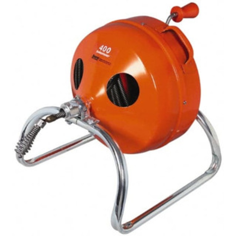 General Pipe Cleaners For 3 to 4 Inch Pipe, 50 Inch Cable Length, Floor Model, Manual and Hand Drain Cleaner Steel Drum 450EM3 – 36893238