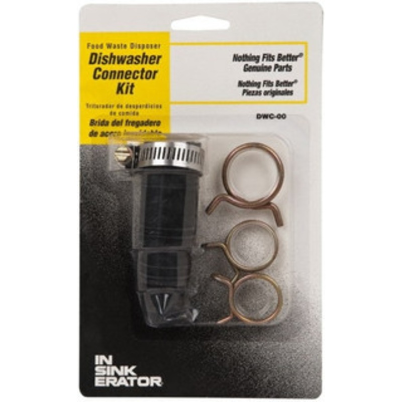 InSinkErator Garbage Disposal Accessories, Type: Dishwasher Connector Kit, For Use With: In-Sink-Erator. – Food Waste Disposers DWC-00 – 37036936