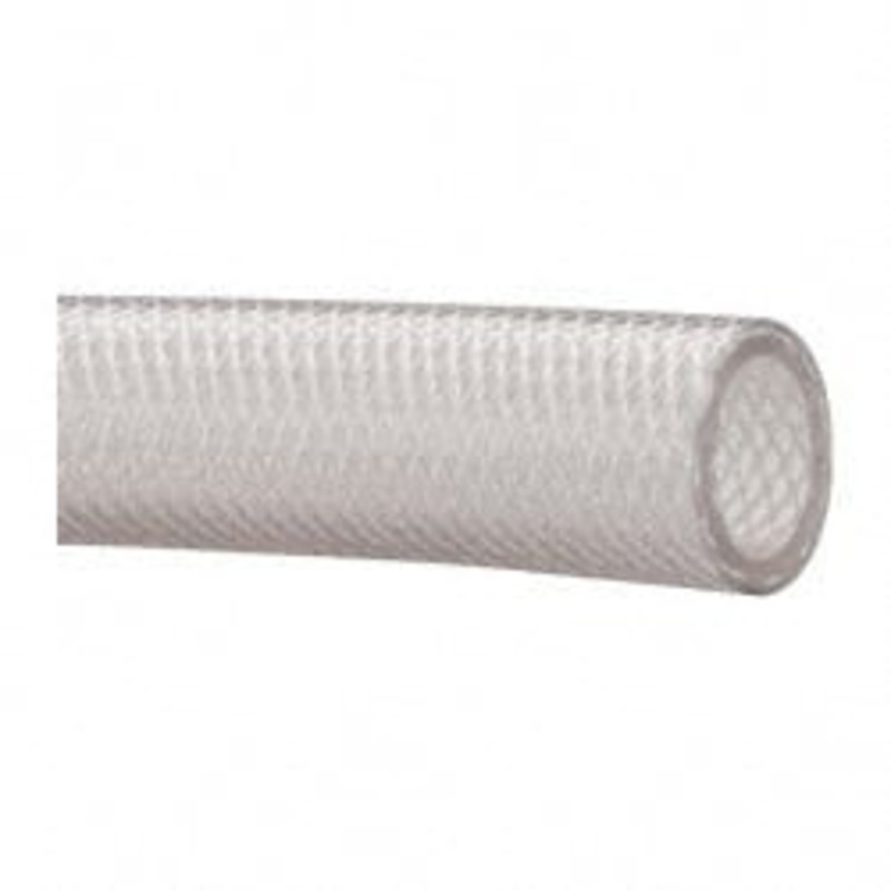 Made in USA 1 ID x 1-3/8 OD, 3/16 Wall Thickness, Cut to Length (100 ft. Standard Length) PVC Tube Clear, 110 Max psi, 80 Shore A Hardness SHW-059 – 48460133
