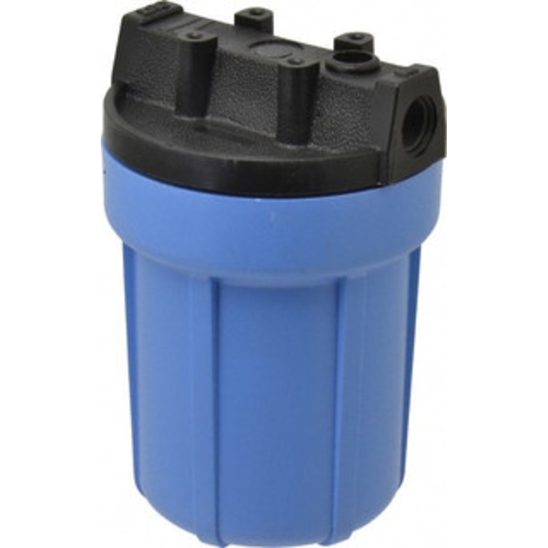 Pentair 3/8 Inch Pipe, FNPT End Connections, 4-7/8 Inch Long Cartridge, 7 Inch Long, Cartridge Filter Housing without Pressure Relief 5 Max GPM Flow Rate, 125 psi Max Working Pressure, Slim Line Housing 158003 – 37022647