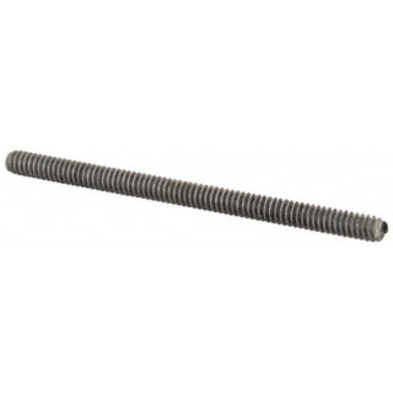 Value Collection #10-24 3 OAL Fully Threaded Stud Aluminum, Plain Finish 407-1312 – 07166275