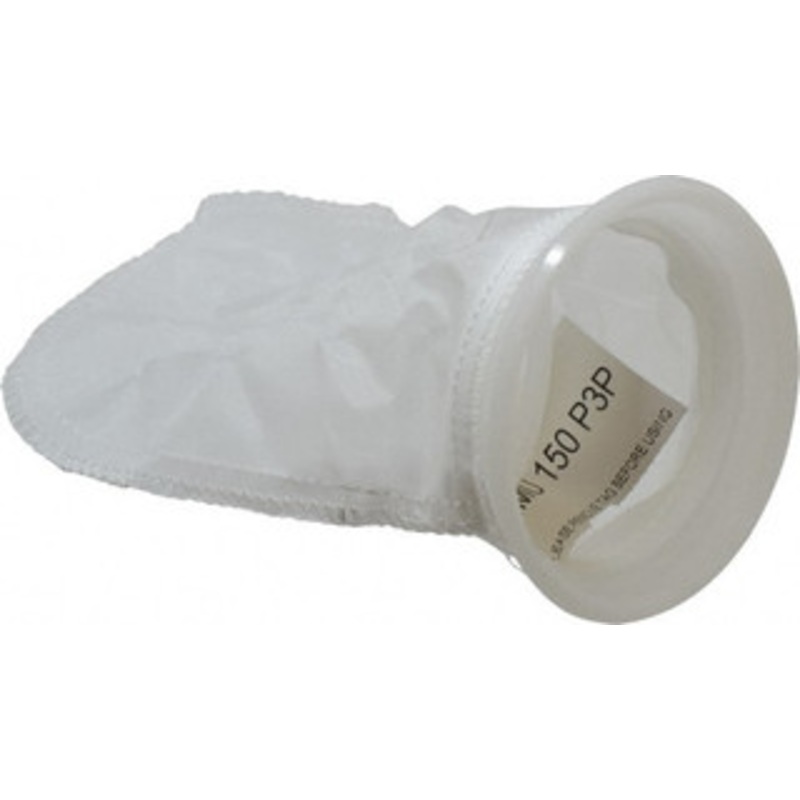 Value Collection 150 Micron, Size 3, 25 GPM Max Flow, Liquid Bag Filter 4 Inch Diameter, 8 Inch Long, 0.7 Sq. Ft. 310-008-099 – 04560744