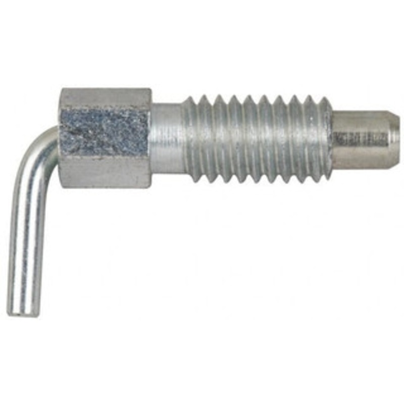 Vlier 3/8-16, 0.62 Thread Length, 1/4 Plunger Diam, 0.25 Lb Init to 1.25 Lb Final End Force, Steel L Handle Plunger 1.13 Body Length, 3/4 Length Under Head, 0.3 Plunger Projection FRSN375 – 62125216