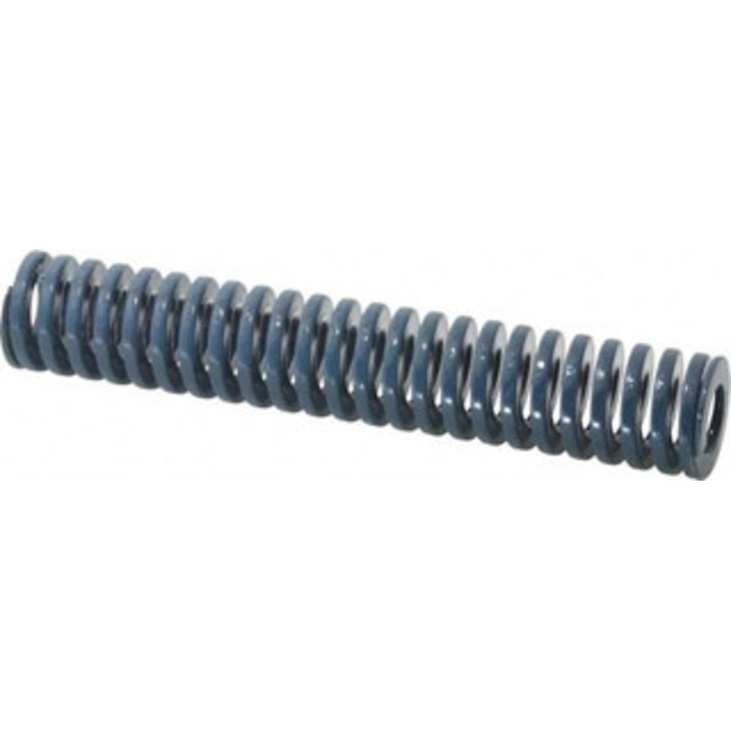 Danly 1-1/4 Hole Diam, 5/8 Rod Diam, 7 Free Length, Blue Die Spring 16.6 Lb Max Deflection, 2.63 Max Deflection, Medium Duty, Chromium Vanadium Steel 9-2028-21 – 76013127
