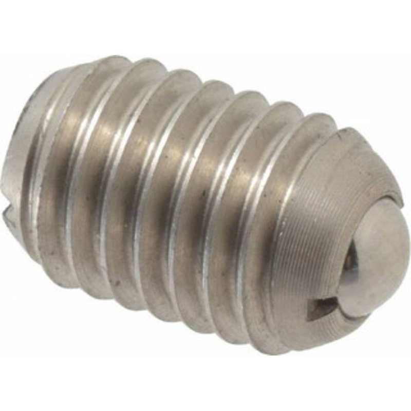 Vlier 1/2-13, 0.281 Ball Diam, 0.75 Body Length, 0.072 Max Ball Reach, Threaded Ball Plunger Stainless Steel Body, Stainless Steel Ball, 6 Lb Initial End Force, 12 Lb Final End Force SSB60 – 62121587