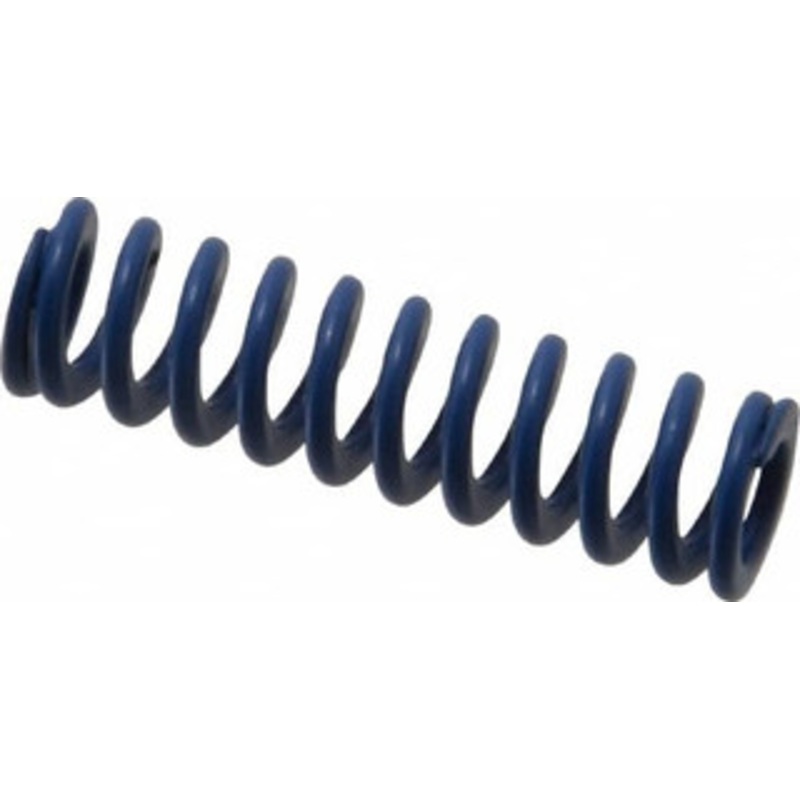 Associated Spring Raymond 12.5mm Hole Diam, 6.3mm Rod Diam, 1-3/4 Free Length, Blue Die Spring 309 N Max Deflection, 16.7mm Max Deflection, Medium Duty, Chromium Alloy Steel 204-207 – 67899476