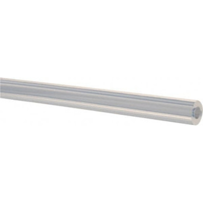 Made in USA 1/8 ID x 1/4 OD, 1/16 Wall Thickness, Cut to Length (50 ft. Standard Length) PTFE Tube Translucent, 56 Hardness TSFE14025006250 – 48702534