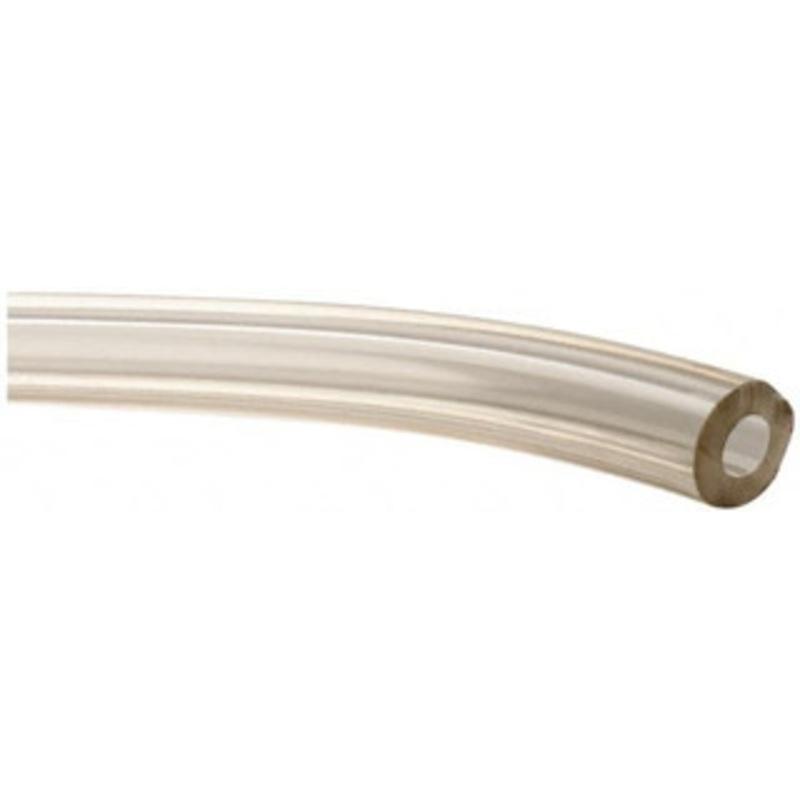 Made in USA 1/8 ID x 1/4 OD, 1/16 Wall Thickness, Cut to Length PVC Tube Clear, 68 Max psi, 68 Shore A Hardness SOF-006 – 79814604