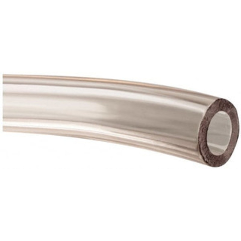 Made in USA 5/16 ID x 1/2 OD, 3/32 Wall Thickness, Cut to Length PVC Tube Clear, 60 Max psi, 68 Shore A Hardness M39-001 – 79815155