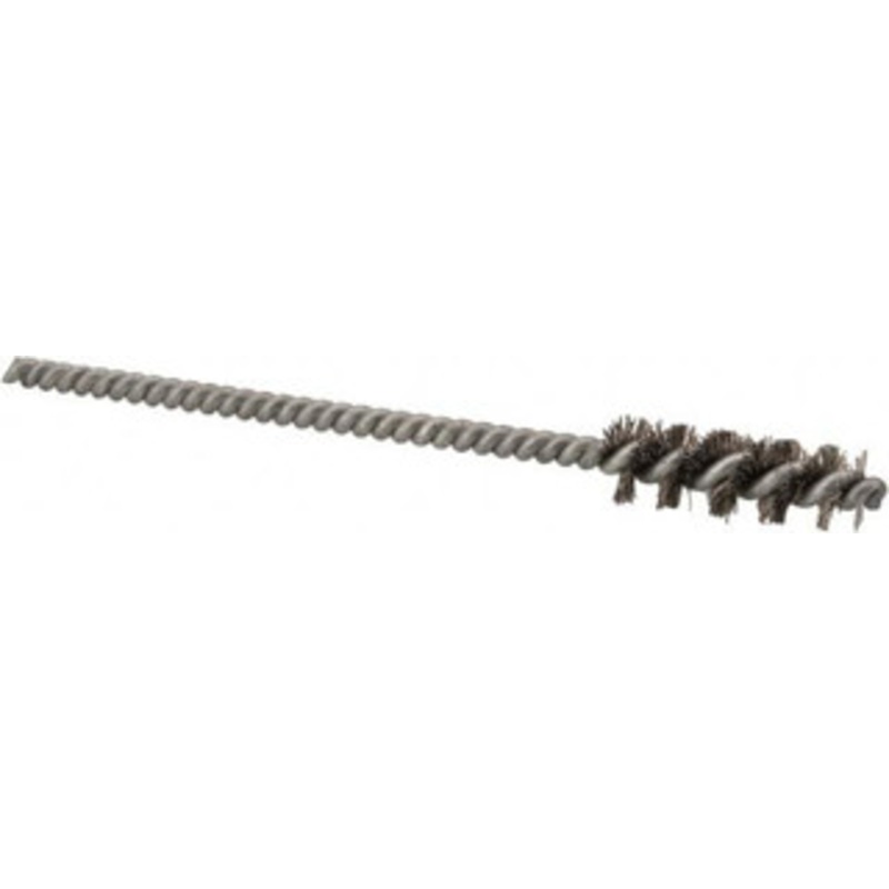 Schaefer Brush 1/8 Inch Inside Diameter, 5/16 Inch Actual Brush Diameter, Carbon Steel, Power Fitting and Cleaning Brush 1/8 Shank Diameter, 3-5/8 Inch Long, Twisted Wire Stem, 1/4 Inch Refrigeration Outside Diameter 08543-12 – 48788962