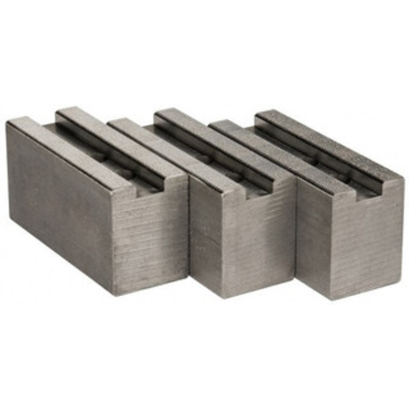 Abbott Workholding 1.5mm x 60 Serrated Attachment, Square Soft Lathe Chuck Jaw 3 Jaws, Aluminum, 63/64 Btw Mount Hole Ctrs, 4 Long x 1-1/2 Wide x 2 High, 0.5512 Groove, 0.4724 & 12mm Fastener KTT8ASQ – 62157466