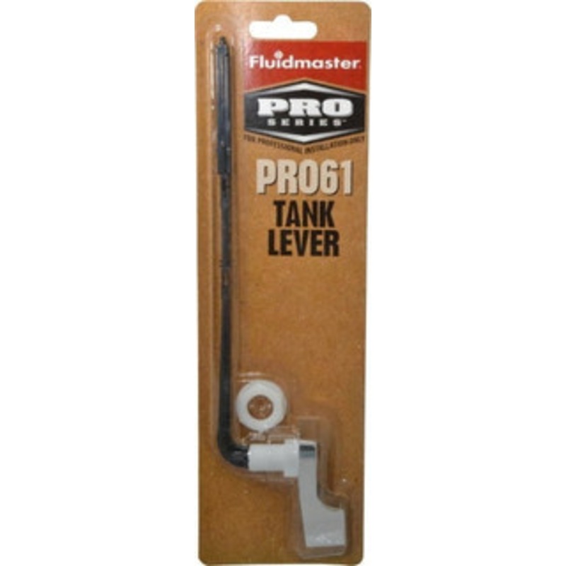 Fluidmaster Tank Levers, Arm Length: 9-1/4 (Inch), Style: Bends/Trims to fit, Handle Type: Chrome Finished, Material: Plastic PRO61 – 83837864