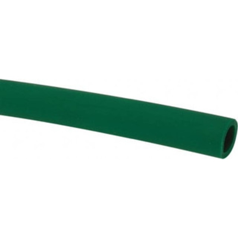 Made in USA 1/4 ID x 3/8 OD, 1/16 Wall Thickness, Cut to Length (50 ft. Standard Length) TPE Tube Green, 64 Shore A Hardness 60036 – 74204694