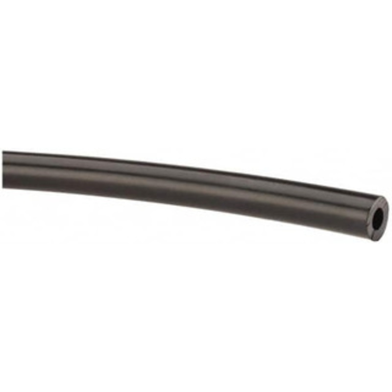Made in USA 1/8 ID x 1/4 OD, 1/16 Wall Thickness, Cut to Length (100 ft. Standard Length) LLDPE Tube Black, 358 Max psi, 44 Shore D Hardness 11028 – 74205055