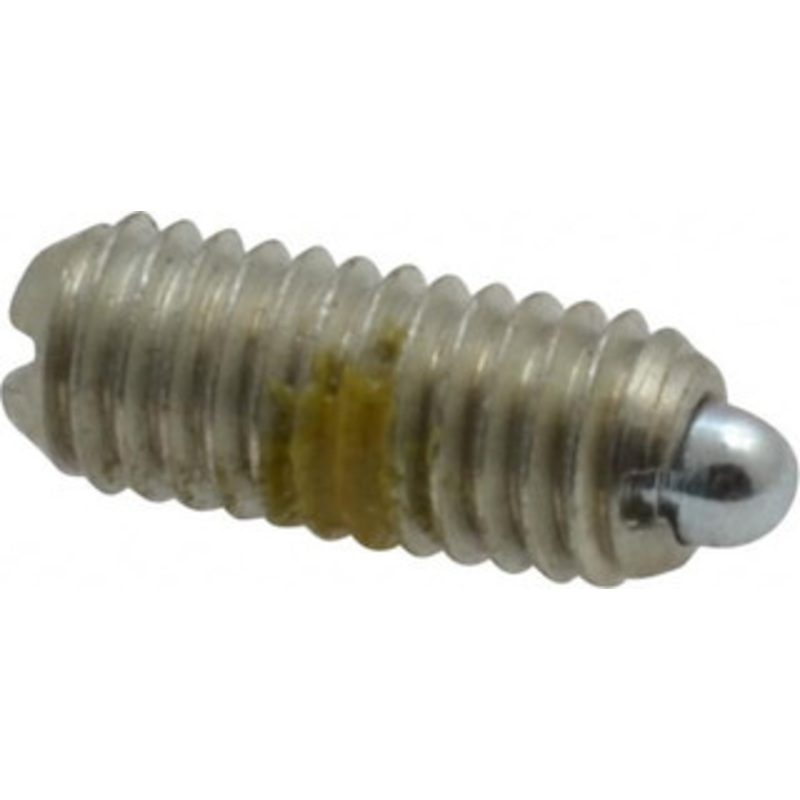 Vlier 10-32, 0.468 Thread Length, 0.065 Plunger Projection, Steel Threaded Spring Plunger 0.093 Max Plunger Diam, 0.468 Plunger Length, 0.75 Lb Init End Force, 2.5 Lb Final End Force M53P – 62119938