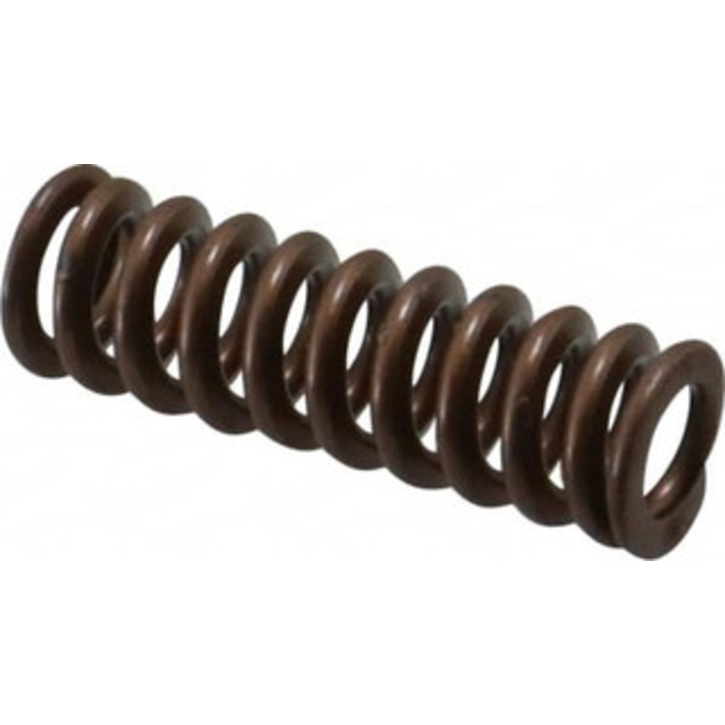 Associated Spring Raymond 1/2 Hole Diam, 9/32 Rod Diam, 1-1/2 Free Length, Gold Die Spring 69.8 Lb Max Deflection, 0.45 Max Deflection, Heavy Duty, Chromium Alloy Steel 105-206 – 07662372