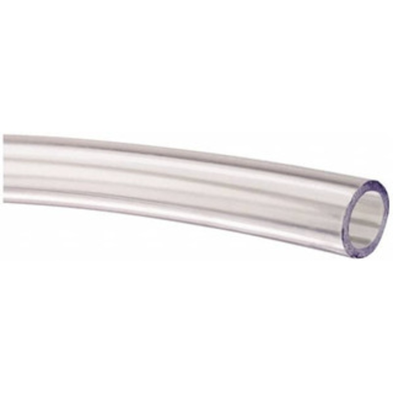 Made in USA 1/2 ID x 11/16 OD, 3/32 Wall Thickness, Cut to Length PVC Tube Clear, 40 Max psi, 68 Shore A Hardness SOF-035 – 79815247