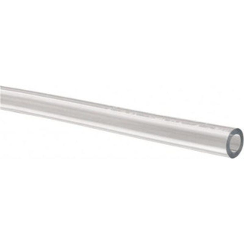 Made in USA 3/16 ID x 5/16 OD, 1/16 Wall Thickness, Cut to Length (50 ft. Standard Length) Plastic Tube Clear, 14 Max psi, 63 Hardness 509372 – 48523625