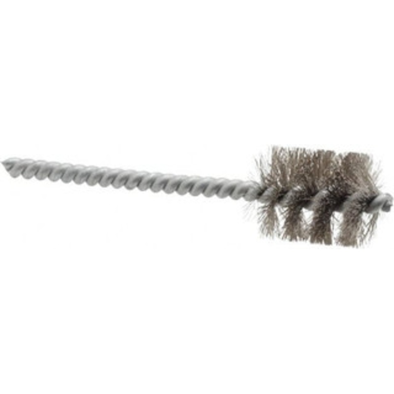 Schaefer Brush 5/8 Inch Inside Diameter, 13/16 Inch Actual Brush Diameter, Stainless Steel, Power Fitting and Cleaning Brush 3/16 Shank Diameter, 3-5/8 Inch Long, Twisted Wire Stem, 3/4 Inch Refrigeration Outside Diameter 08747-12 – 56489164