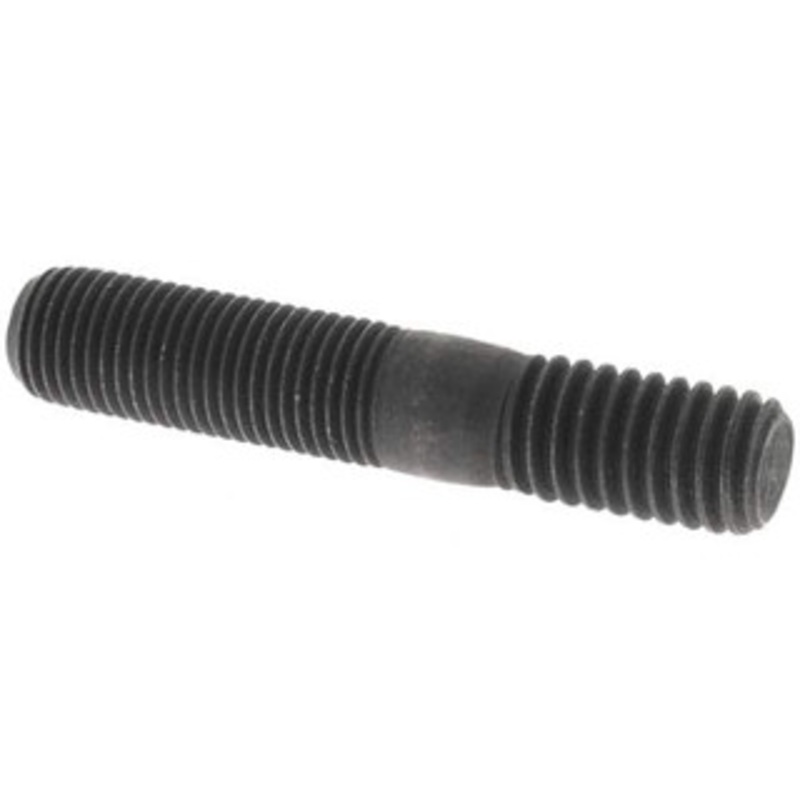 Value Collection 25 Qty 1 Pack 3/8-24 Long Thread, 3/8-16 Short Thread, 2 OAL Unequal Double Threaded Stud Steel, Uncoated, 1-1/16 Long Thread Length, 5/8 Short Thread Length BD32425 – 80918956