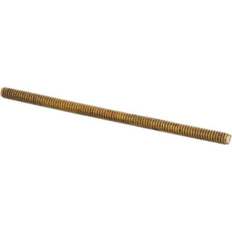 Value Collection #6-32 3 OAL Fully Threaded Stud Brass, Plain Finish 407-1404 – 02089704