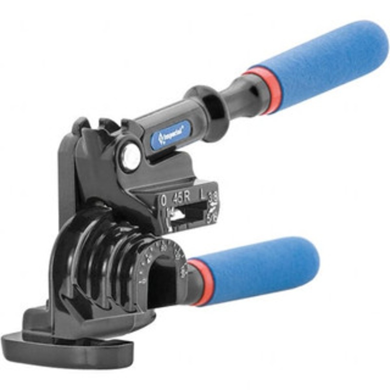 Imperial Tools 3/16 to 3/8 Capacity Tubing Bender 11/16, 1-1/8 & 1-1/2 Bend Radius, For Aluminum, Copper & Thin Walled Steel 470-FH – 97796858