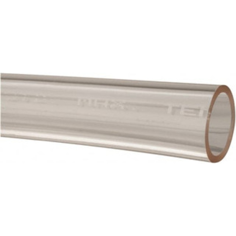 Made in USA 1/2 ID x 5/8 OD, 1/16 Wall Thickness, Cut to Length (50 ft. Standard Length) Plastic Tube Clear, 20 Max psi, 63 Hardness 509292 – 48517270