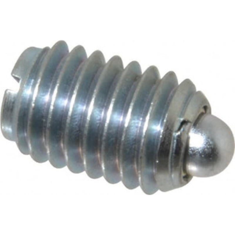 Vlier 1/2-13, 3/4 Thread Length, 0.151 Plunger Projection, Steel Threaded Spring Plunger 1/4 Max Plunger Diam, 0.75 Plunger Length, 1.75 Lb Init End Force, 5.5 Lb Final End Force M61 – 62120084