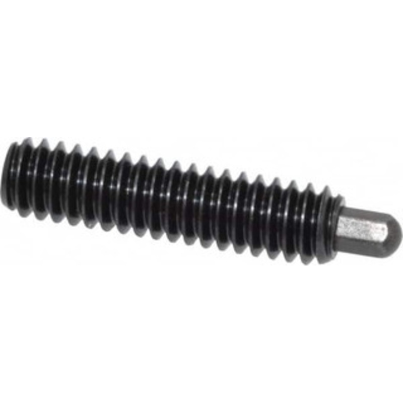 Vlier 1/4-20, 1 Thread Length, 3/16 Plunger Projection, Steel Threaded Spring Plunger 1/8 (Hex) Max Plunger Diam, 1 Plunger Length, 1 Lb Init End Force, 4 Lb Final End Force, 1/8 Hex H55 – 62118922