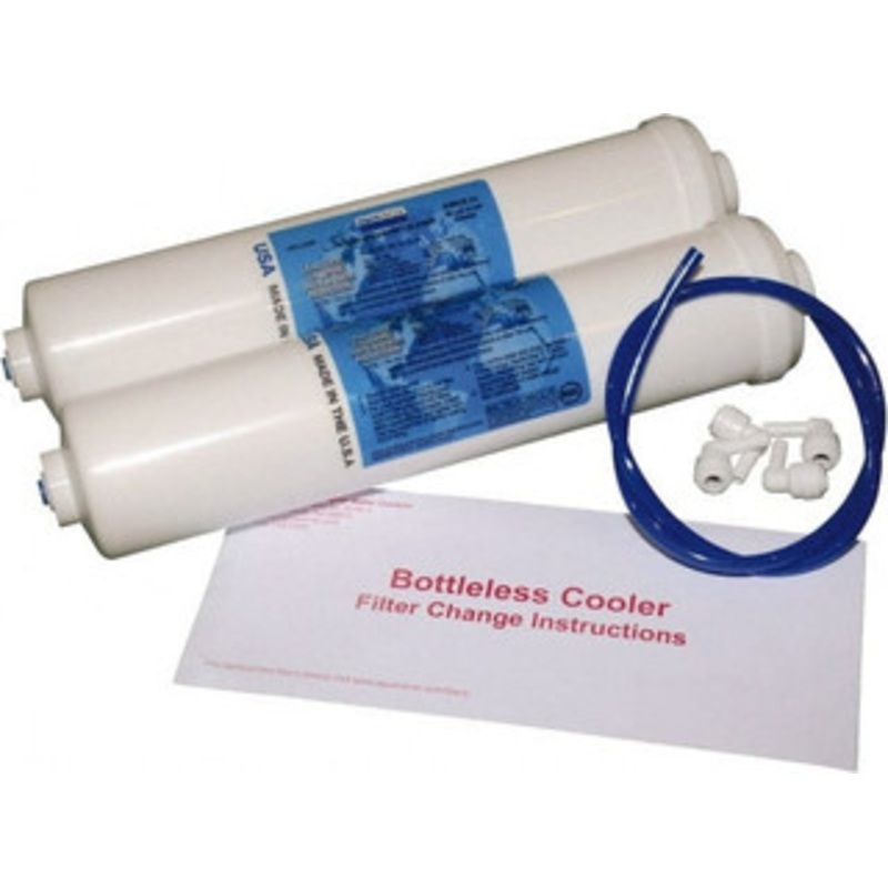 Aquaverve 2-1/2 OD, 1, Carbon Block Inline (Quick Connect Fittings) Cartridge Filter 12 Long, Reduces Chlorine, Tastes, Odors, VOCs & Cysts UNIV5615 – 66260365