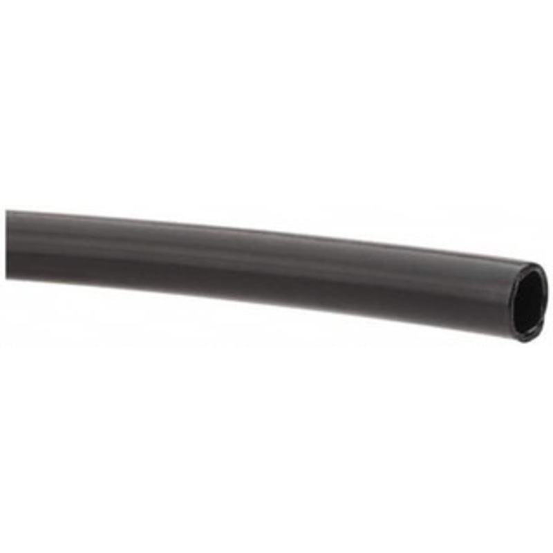 Made in USA 3/8 ID x 1/2 OD, 1/16 Wall Thickness, Cut to Length (100 ft. Standard Length) LLDPE Tube Black, 153 Max psi, 44 Shore D Hardness 11033 – 74205105