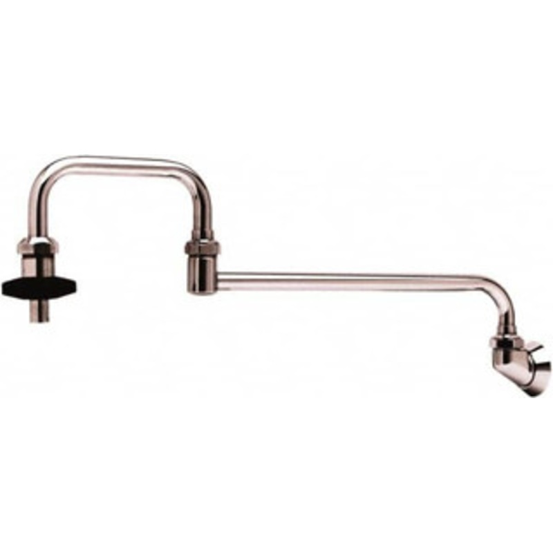 T&S Brass Faucet Mount, Single Hole Kitchen Faucet Pot and Kettle Filling Faucet, Insulated Handle, Low Arc Spout, No Drain B-0580 – 32073991