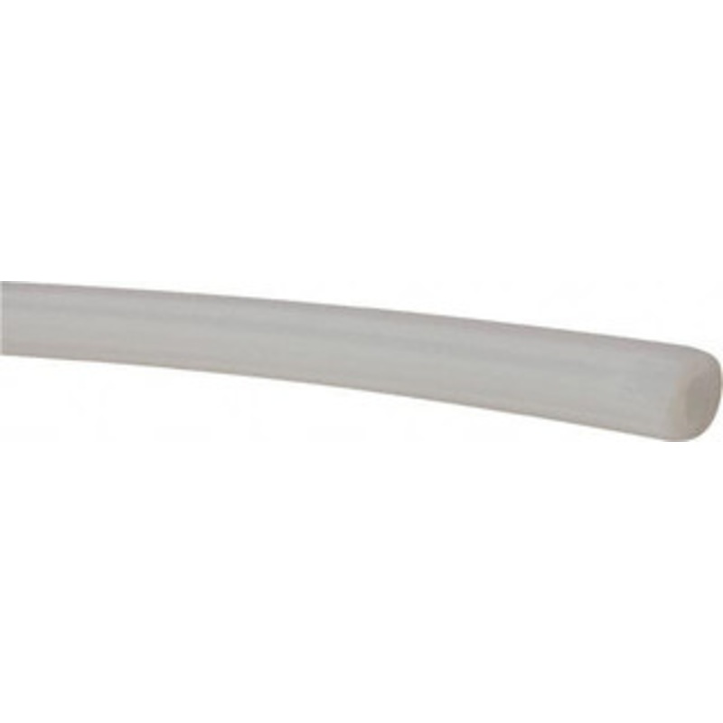 Value Collection 1/8 ID x 1/4 OD, 1/16 Wall Thickness, Cut to Length (50 ft. Standard Length) PTFE Tube Natural White, 60 Hardness TSPTFE025006250 – 48700504