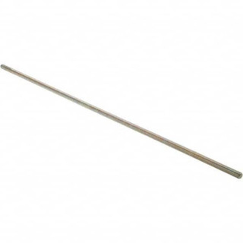 Value Collection 9/16-18 x 3 ft. Low Carbon Steel Threaded Rod Yellow Zinc Plated Finish, UNF -36919-1 – 61831806