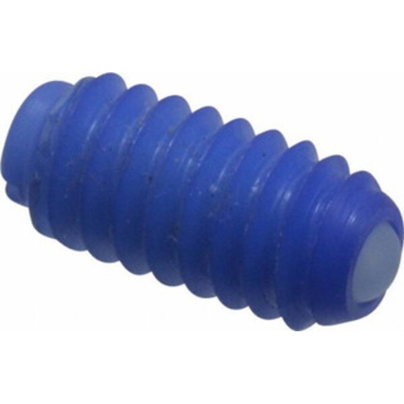 Vlier 1/4-20, 0.125 Ball Diam, 0.531 Body Length, 0.03 Max Ball Reach, Threaded Ball Plunger Delrin Body, Nylon Ball, 1 Lb Initial End Force, 2.5 Lb Final End Force NDL54 – 62123310