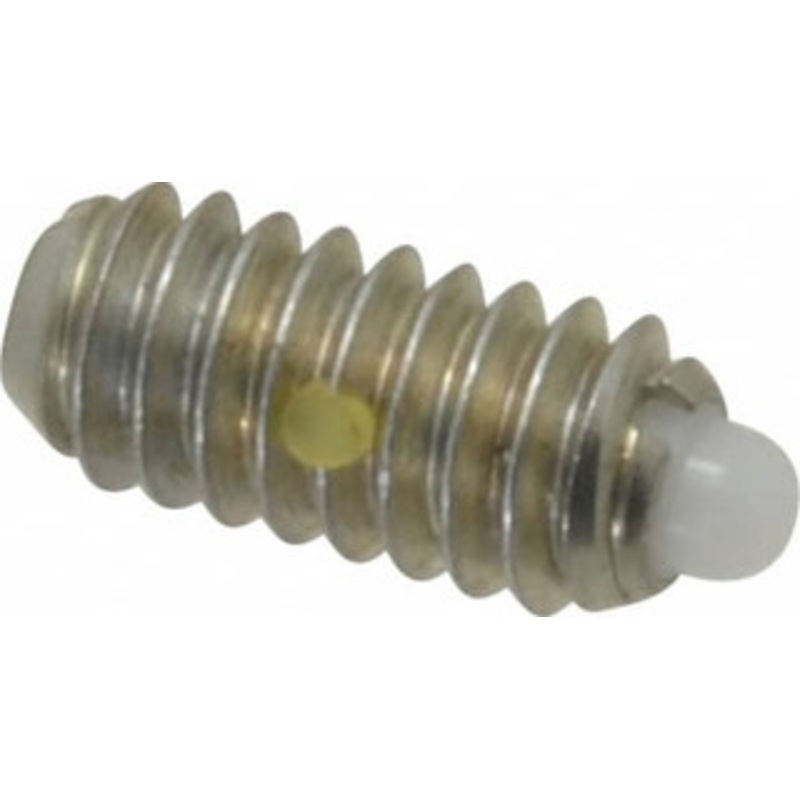 Vlier 1/4-20, 17/32 Thread Length, 0.078 Plunger Projection, Steel Threaded Spring Plunger 0.119 Max Plunger Diam, 0.531 Plunger Length, 1 Lb Init End Force, 3.5 Lb Final End Force NM55N – 62120456